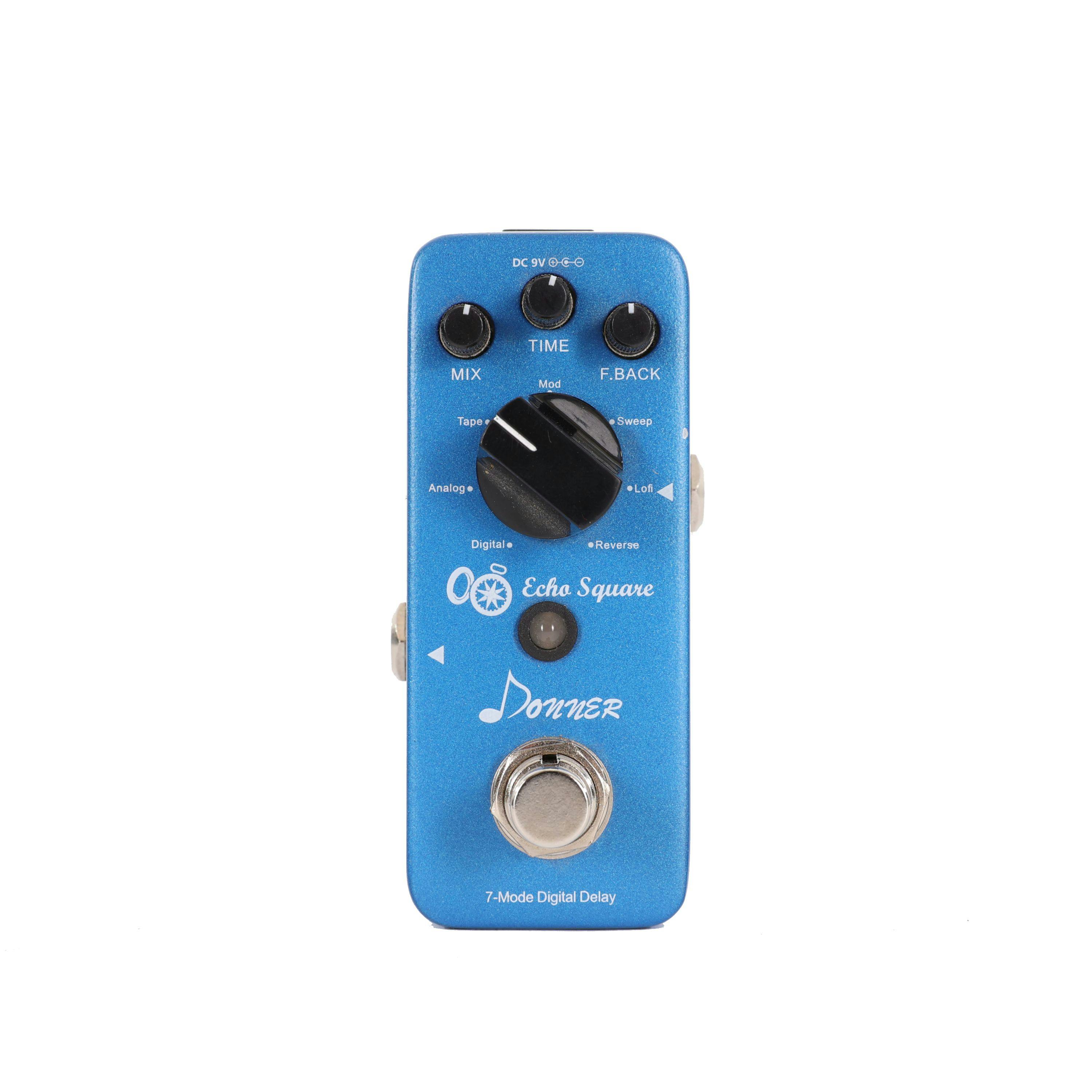 Second Hand Donner Echo Square Delay Pedal - Andertons Music Co.